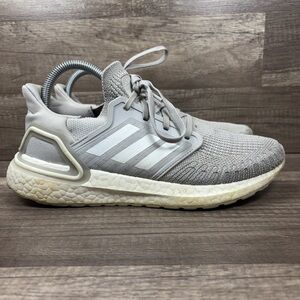 Adidas Ultraboost 20 Gray Womens US Size 8 EUR 40 FX8282 Running Shoes